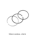 Pierścienie tłokowe OM654.916 W205/213 78mm śrrednica cylindra / 1. R1.75 IF PVD, 2.M1.5 IFU PVD, 3. DSF 2.0 PVD