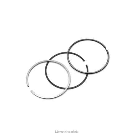 Pierścienie tłokowe OM654.916 W205/213 78mm śrrednica cylindra / 1. R1.75 IF PVD, 2.M1.5 IFU PVD, 3. DSF 2.0 PVD