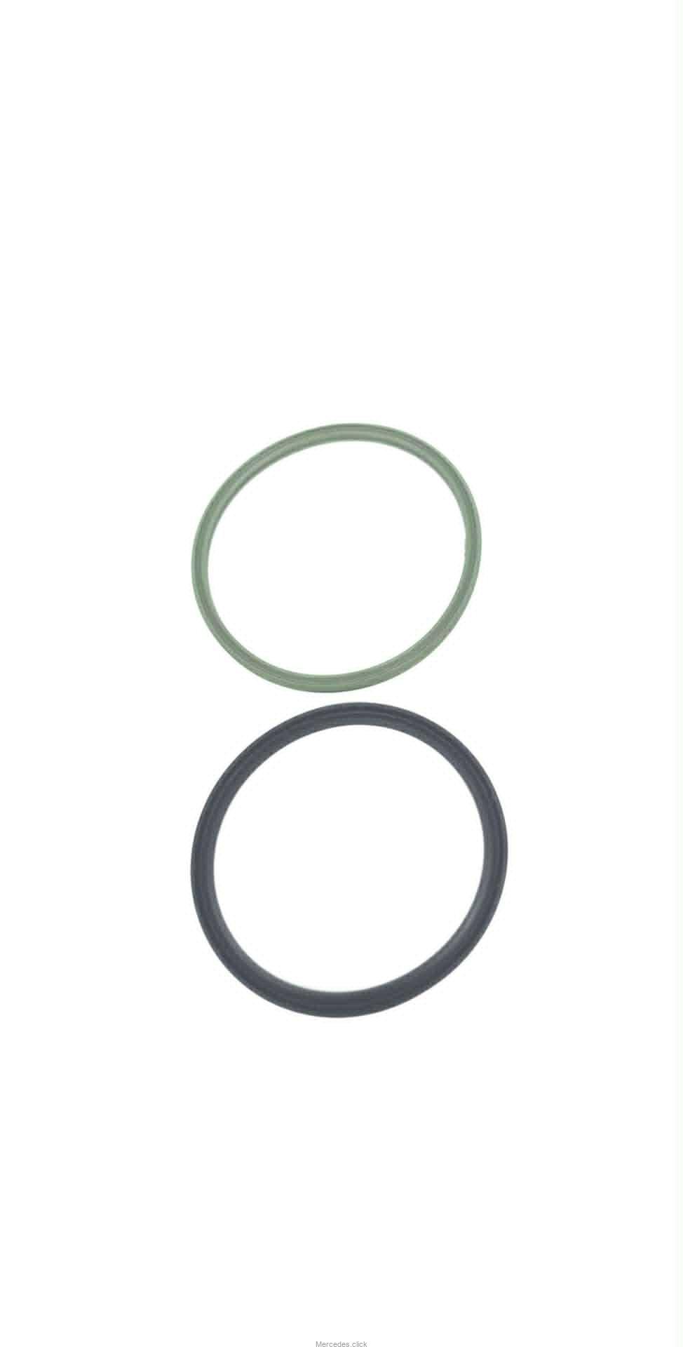 1645282482 rep Uszczelniacze przewodu chłodnicy powietrza W164 lewa strona CDI OM642 1645282482 rep