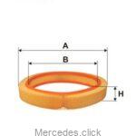 Filtron AR 033 – filtr powietrza do Mercedes-Benz W123, W124 i W201