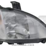 Reflektor W163 P do 09.2001 TYC