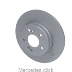 Tarcza hamulcowa tył DB129 1294230412 96- 290mm