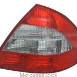 Lampa tył DB211 P bez listwy żarówkowej Depo A2118202464
