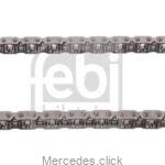 Łańcuch pompy oleju OM654 CDI 4-cylindry 2018- zakuty Febi / Iwis 0009932300 0009936000 0009938902