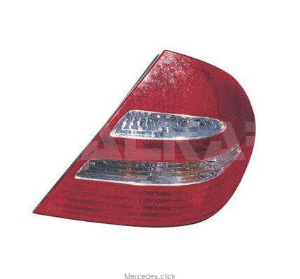 Lampa tył DB211 P bez listwy żarówkowej 2002-2005 sedan classic / elegance Depo 2118200464