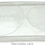 Klosz reflektora W123 lewy okrągłe odblaski 1238261190 zamiennik