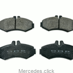 Klocki hamulcowe przód Vito po 98 system Bosch- Benpart/Begel