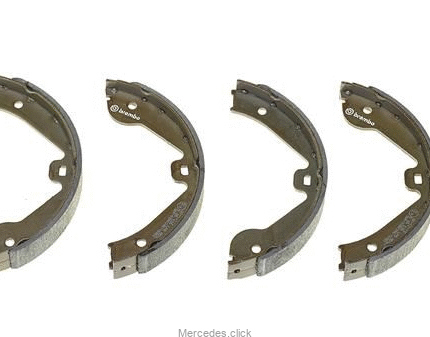 Szczęki h-ca ręcznego ML/R-klasa  DB164/251 1644200620 Brembo