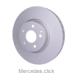 Tarcza hamulcowa przód DB204/212 2044210812 0004211212 8DD355129-521