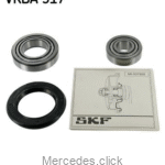 Łożysko koła p.W114/115 dwa łożyska + simering SKF