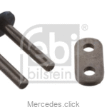Spinka łańcucha M102-119 -dwurzędowy do zaklepania 0009971898 0009972198 0009971798 0009971998 0009972298 Swag