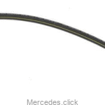 Przewód elastyczny hamulca przód DB220/211 2204200048 2114200848 Brembo