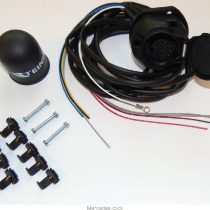 WIĄZKA HAKA 13 PIN UNIWERSALNA DŁUGA (2000mm) Z GNIAZDEM