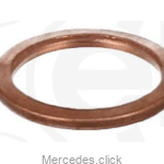 Podkładka miedziana 007603012102 007603012102 12x16x1,5mm