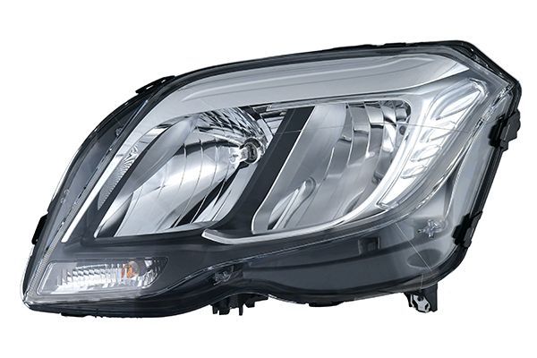1d3182e1a60120a24de683f180a28bf843a8777c Reflektor W204 GLK L ze światłem do jazdy dziennej 05.12-12.15 Typ żarówki H15+H7+PWY24W ZKW - obrazek 1