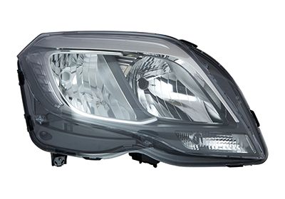 9304fadca05541a49ce8bbd58ee2a89a67a63d6a Reflektor W204 GLK P ze światłem do jazdy dziennej 05.12-12.15 Typ żarówki H15+H7+PWY24W ZKW - obrazek 1